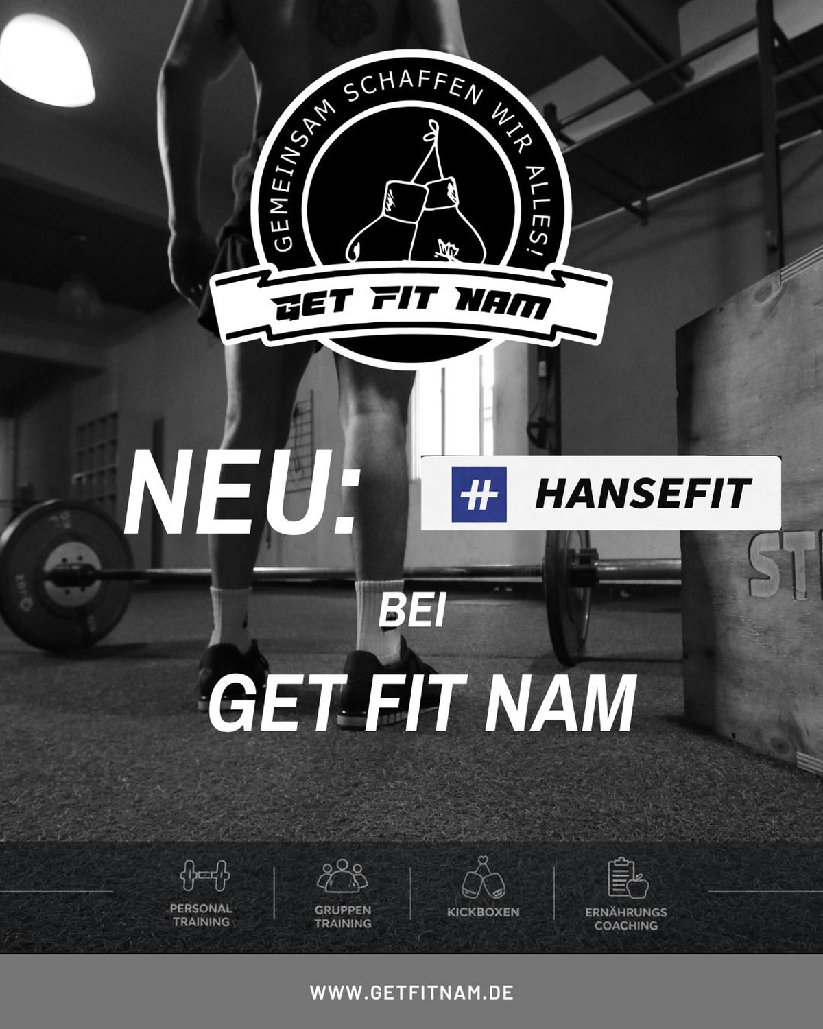 Get Fit Nam - Personal Trainer beim Fitnesstraining für einen Mann
